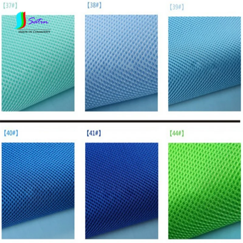 Цветной трехслойный промежуточный 3D чехол из эластичной сетчатой ткани для