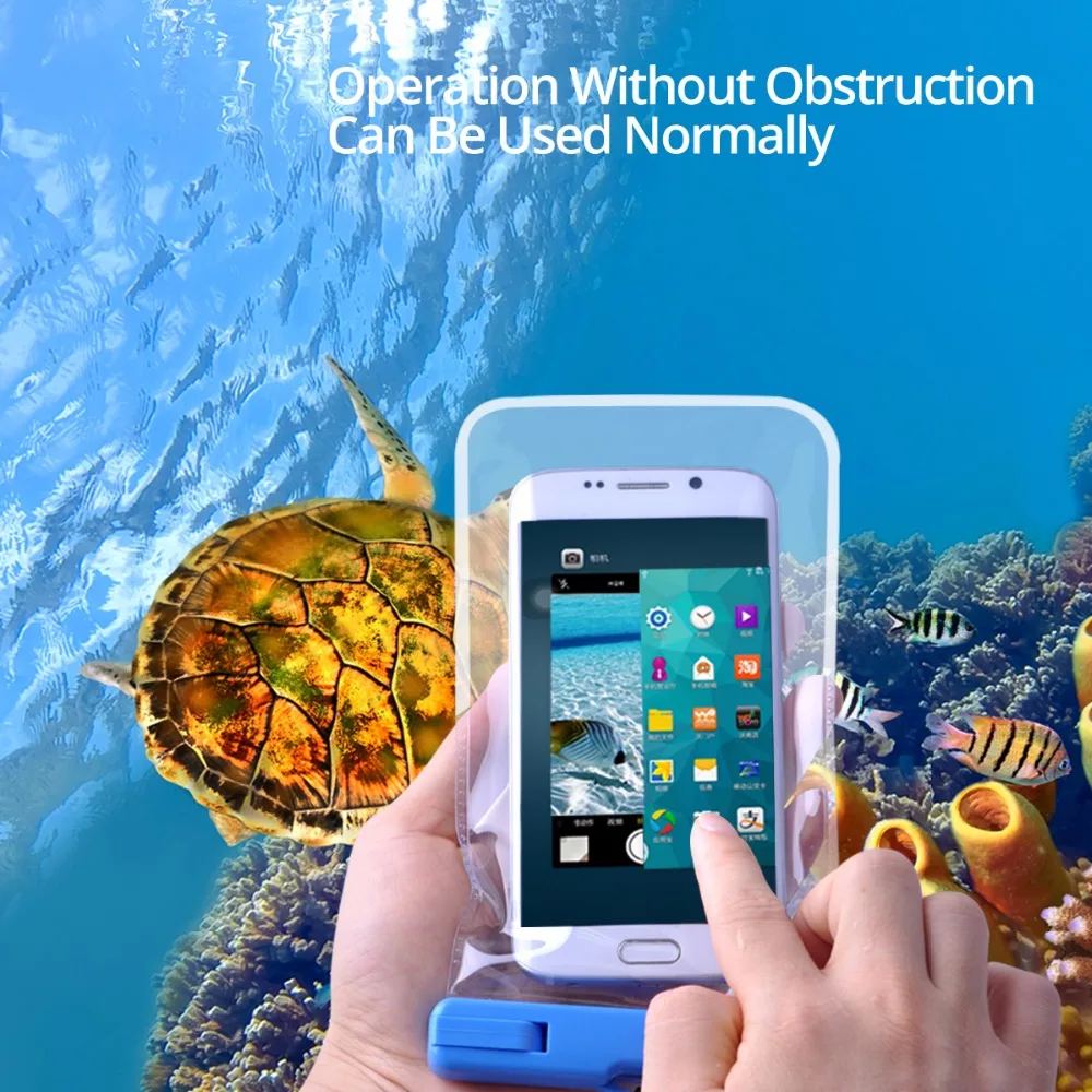 Универсальный Водонепроницаемый Чехол для телефона водонепроницаемая сумка с