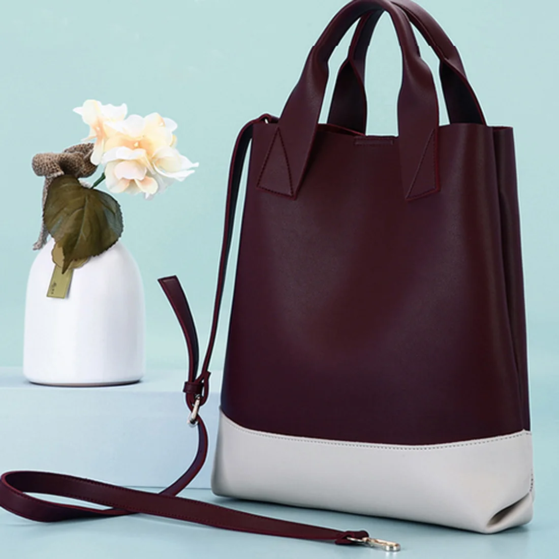 Роскошные сумки женские дизайнер Искусственная кожа со вставками на плечо Дамы