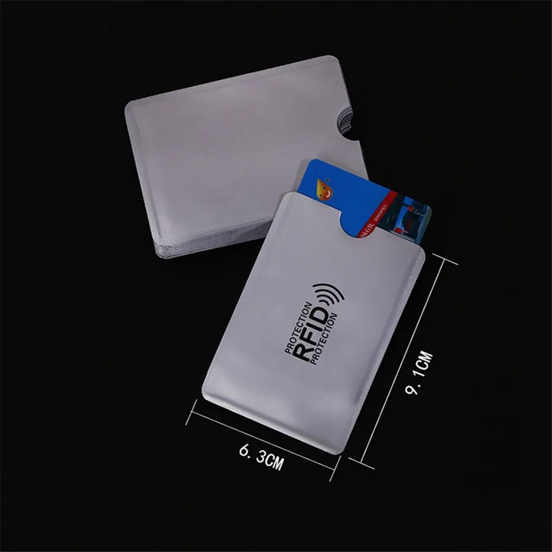 للبيع 3000 قطعة/الوحدة RFID حجب الأكمام بطاقة الائتمان وجواز مانع حاملي حالة مكافحة سرقة للماء البنك حالة LZ0800