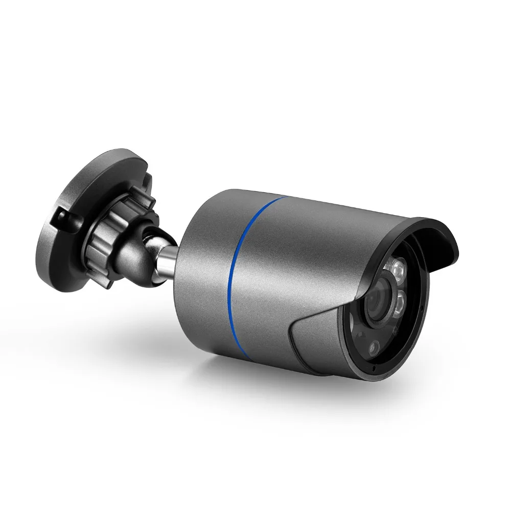 H.265 металлическая IP камера 25FPS 3MP 2304*1296 DC12V/PoE 48V 6IR ONVIF детектор движения, IP66 на открытом воздухе приложения XMEye CCTV Камера AZISHN