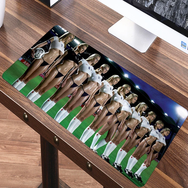 SIANCS большой коврик для мыши 60X30cm XL игровой геймер футбольный Коврик клавиатуры