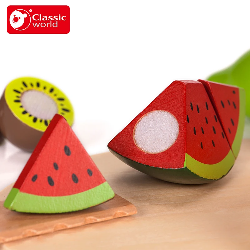 Классический мир детская кухня для приготовления пищи резки фруктов и овощей