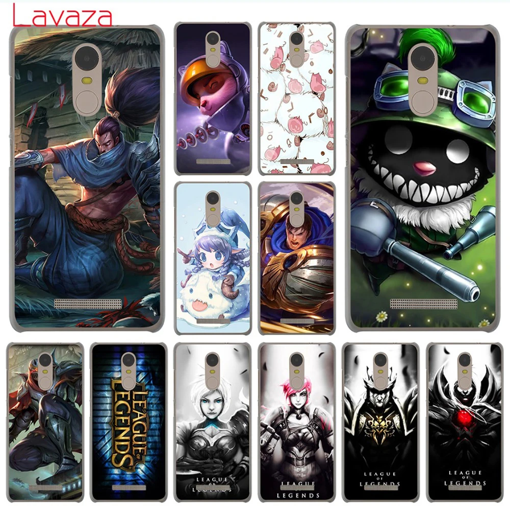 Lavaza lol League of Legends жесткий чехол для телефона Xiaomi Redmi 8A 7A 6A 5A 4A K20 Note 8 7 5 6 Pro Plus 4 4X s|note