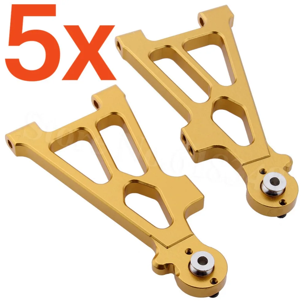 5 пар алюминиевая передняя нижняя рука Susp 2P (L/R) для Himoto tento E10XB E10XBL E10SC E10DB 33202 (33202G)