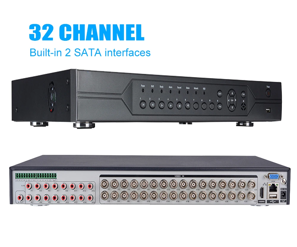 8CH 16CH 32CH NVR CCTV IP камера система безопасности 5 в 1 DVR видеорегистратор Поддержка CVBS