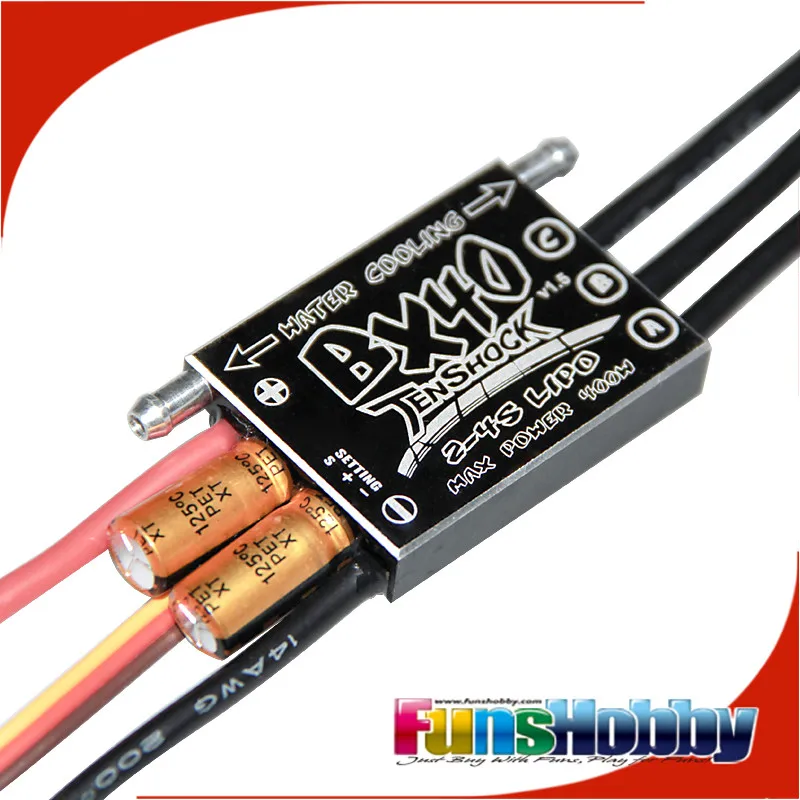 Tenshock бесщеточный 40A ESC BX40 