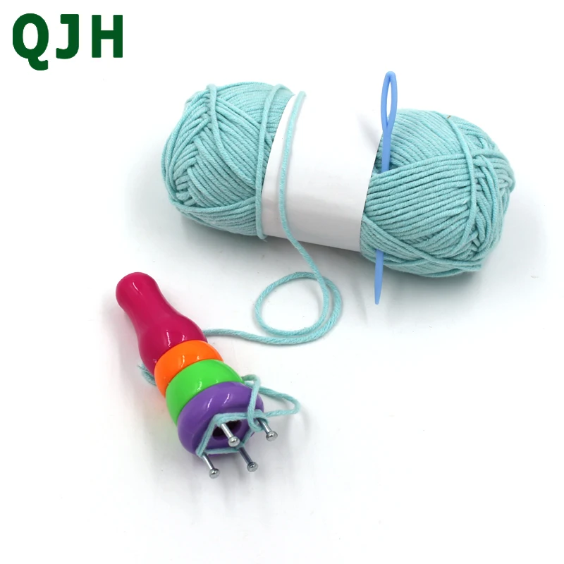 QJH ABS пластик вязальный станок ткацкий для вязания шарфа шали шапки носки длинный