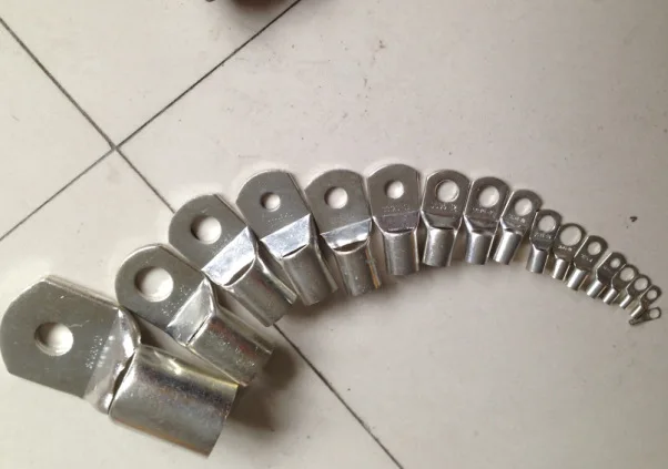 

50pcs SC6-8 Cable Lugs, Ring Terminals, Battery Wire Connectors, Tin Plated Pure Copper