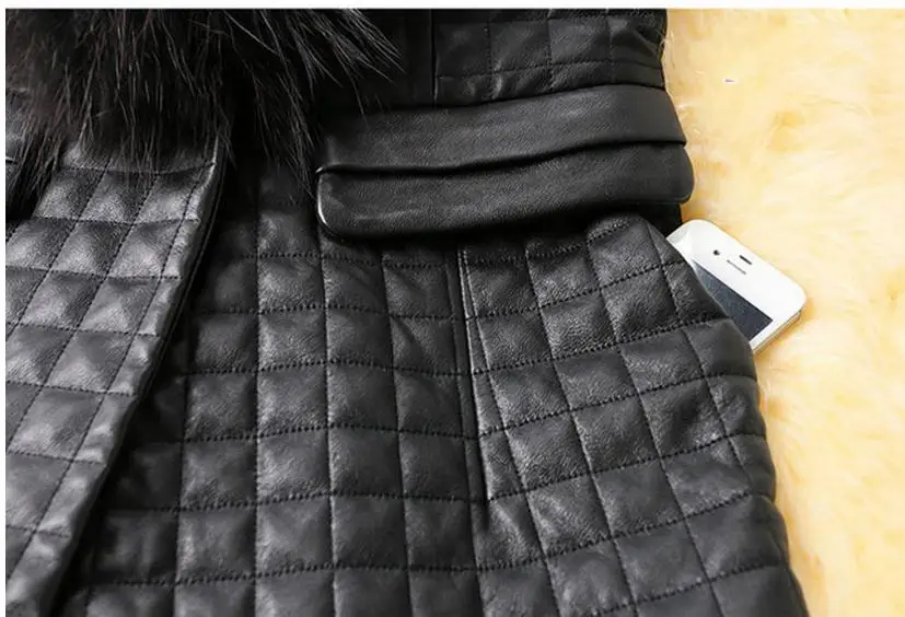 s/9XL Womens Spring Autumn Long Patchwork Pu Leather Vests Man-Made Fur Stitching Waistcoats Black Vest Coats Plus Size K222 | Женская