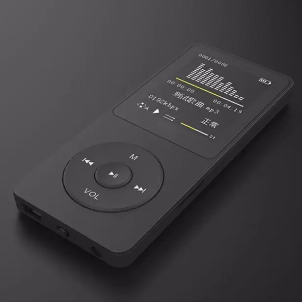 Модный музыкальный плеер 1 8 TFT черный 4 ГБ MP3 Hi-Fi без потерь fm-рекордер tf-карта