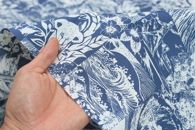 Бесплатная доставка 100% хлопок поплин ткань 55 дюймов широкая расчесывающаяся