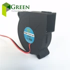 Вентилятор увлажнителя для 3D принтера, 50*15 мм, 5 В, 12 В, 24 В, центробежный вентилятор промышленного типа или Вентилятор проектора, центробежный вентилятор с 2 контактами