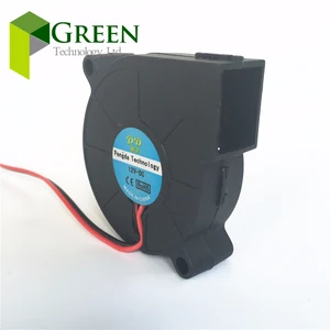 Вентилятор увлажнителя для 3D принтера, 50*15 мм, 5 В, 12 В, 24 В, центробежный вентилятор промышленного типа или Вентилятор проектора, центробежный вентилятор с 2 контактами