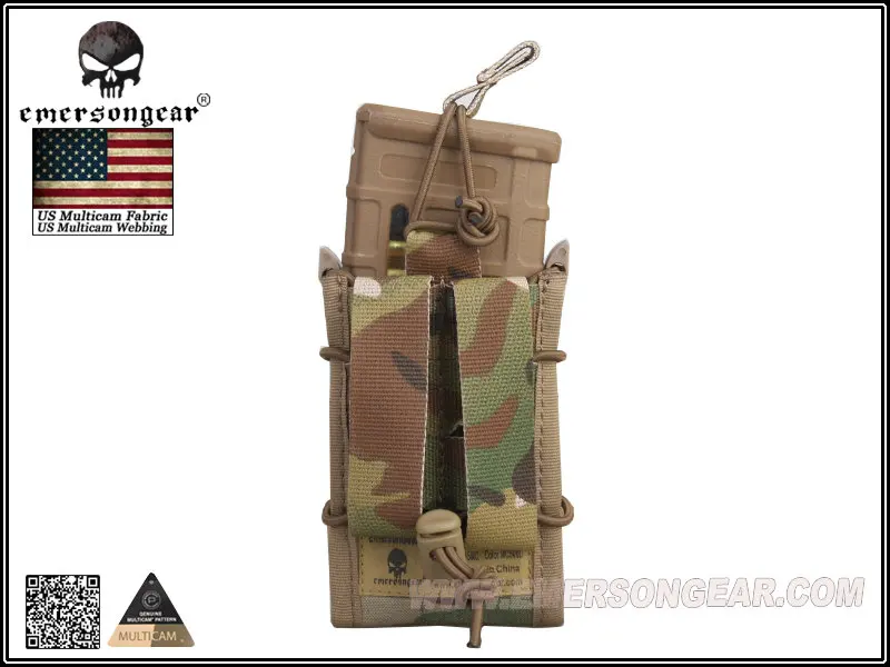 Сумка для магазина EmersonGear с одной единицей Боевая Molle Магнитная сумка Мультикам