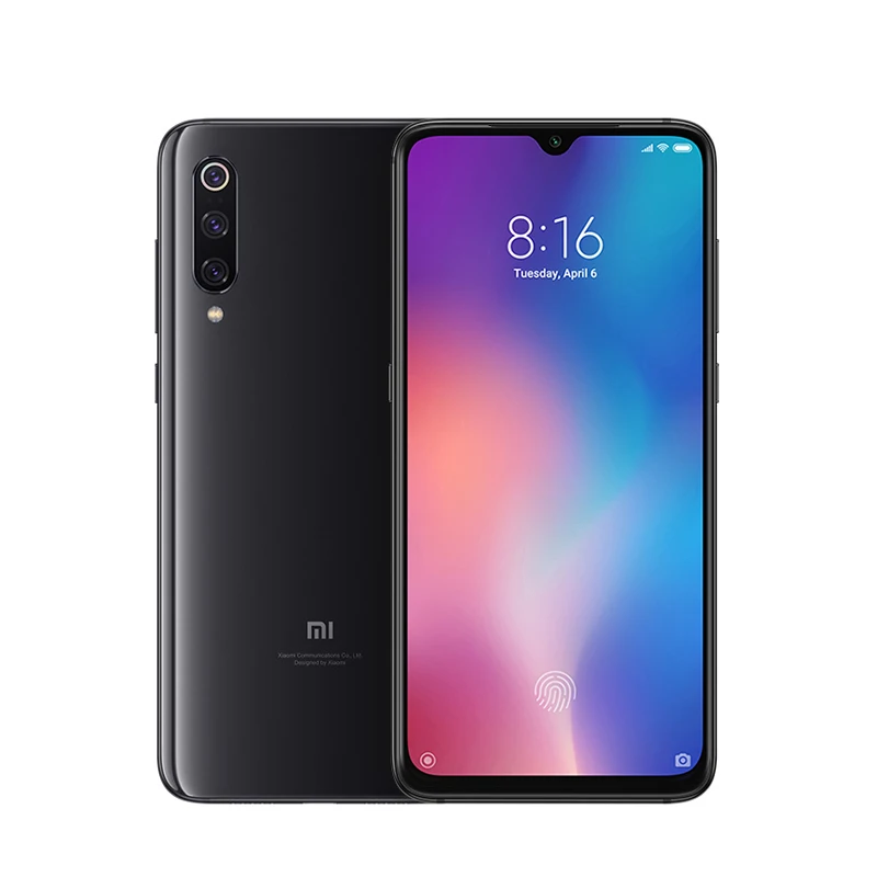 Оригинальная глобальная версия Xiaomi Mi 9 6 ГБ 128 Snapdragon 855 48MP AI тройная камера смартфон