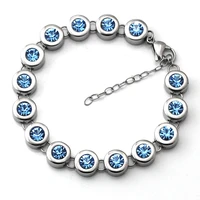 wollet health energy jewelry women bracelet blue stainless steel bracelet women healing energy bio magnetic germanium jewelry