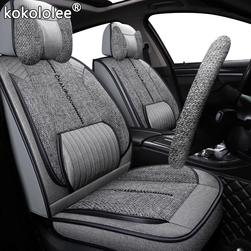 Тканевый чехол для автомобильного сиденья kokololee Для dodge nitro jac s2 suzuki baleno ford s max lifan x60