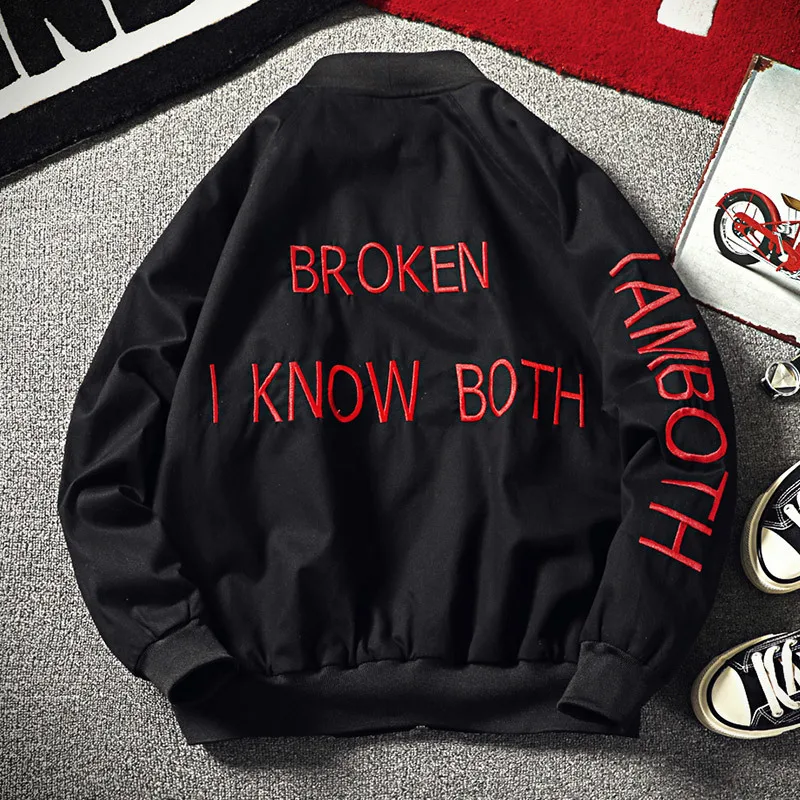 2018 Демисезонный Новое поступление Для мужчин куртка Модные однотонные Цвет с