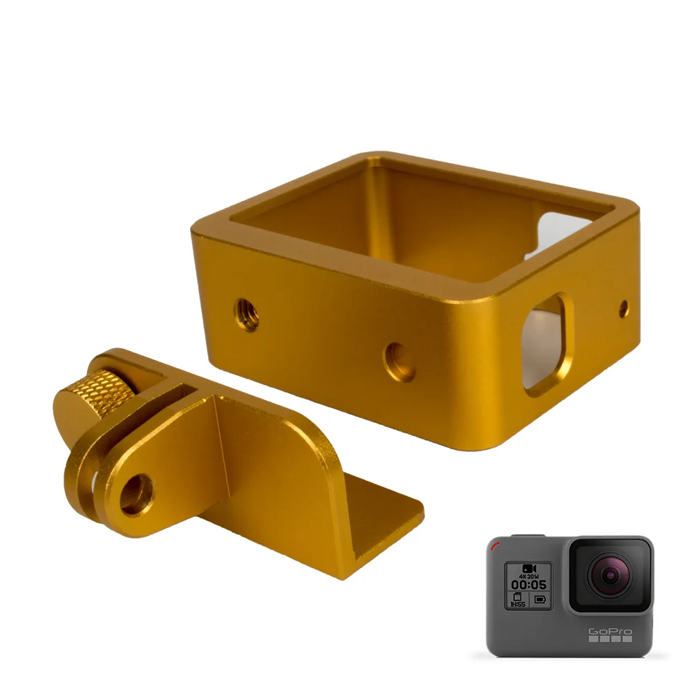 Аксессуары для Gopro Hero 5 Алюминиевый чехол с ЧПУ металлический защитный корпус