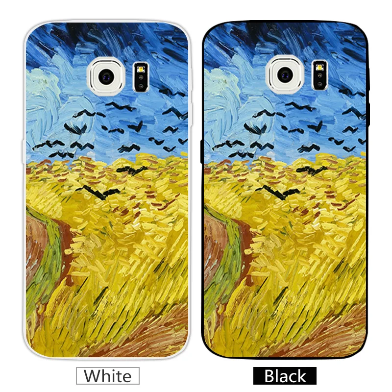 For Samsung S6 Edge Case Soft TPU Heaven Back Cover for Galaxy edge Silicon G925 G925F G925H |