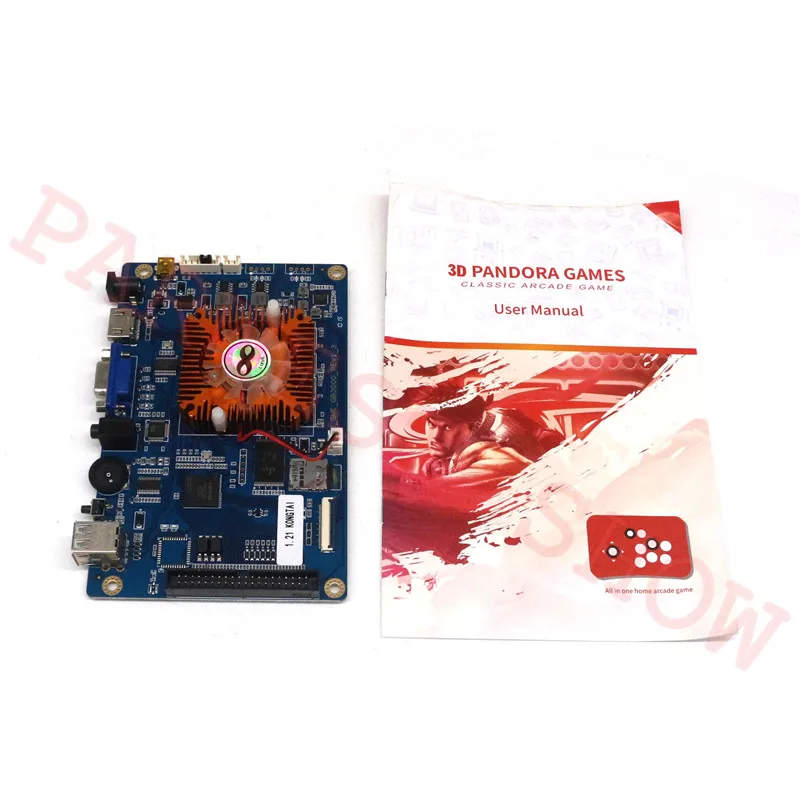 3D PD игры 2448 в 1 игровая консоль PCB 3D аркадная машина настольная Поддержка Функция сохранения 134* 3D игры HDMI VGA выход материнская плата