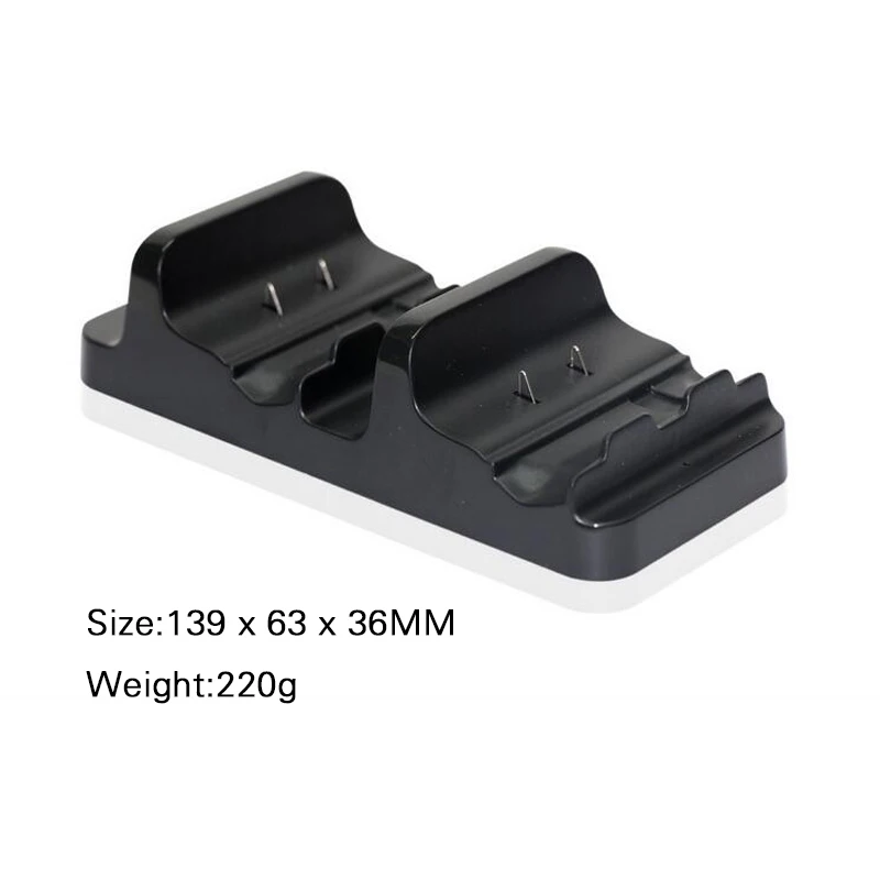 Новая черная двойная зарядная док-станция GOLDFOX подставка для зарядного