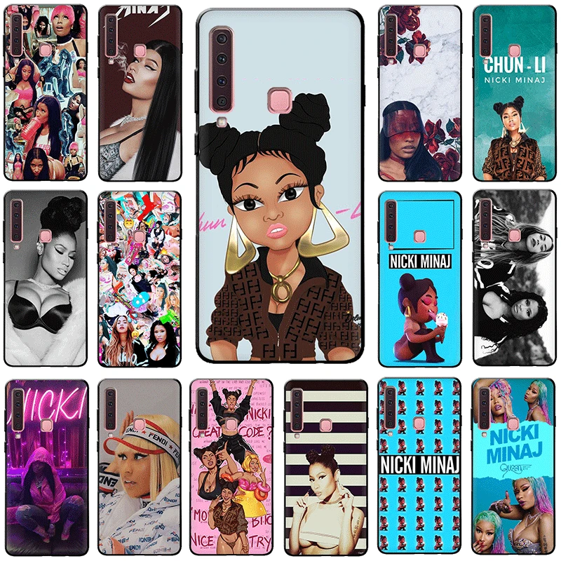 В стиле Nicki Minaj, мягкий силиконовый чехол для телефона для samsung GaLaxy A3 A5 A6 A7 A8 A9 A10 A30 A40 A50 A70 J6