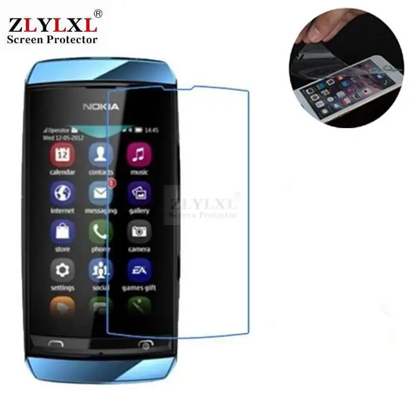 HD мягкая пленка для Nokia 5230 5800 5233 Asha 306 305 303 302 300 1019s Защитная пленка|Защитные стёкла