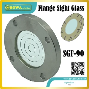 large size Glass window sight glass  for gear machine or equipment to monitor lubrication oil level and changes