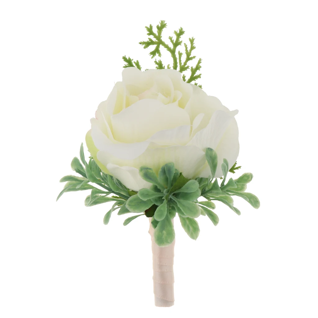 Свадебные подружки невесты жених бутоньерка мужские Пуговицы цветы вечерние