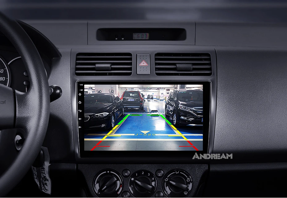 Andream 9 дюймов ips экран Android 8 1 2 + 32G carplay автомобильный мультимедийный плеер радио gps