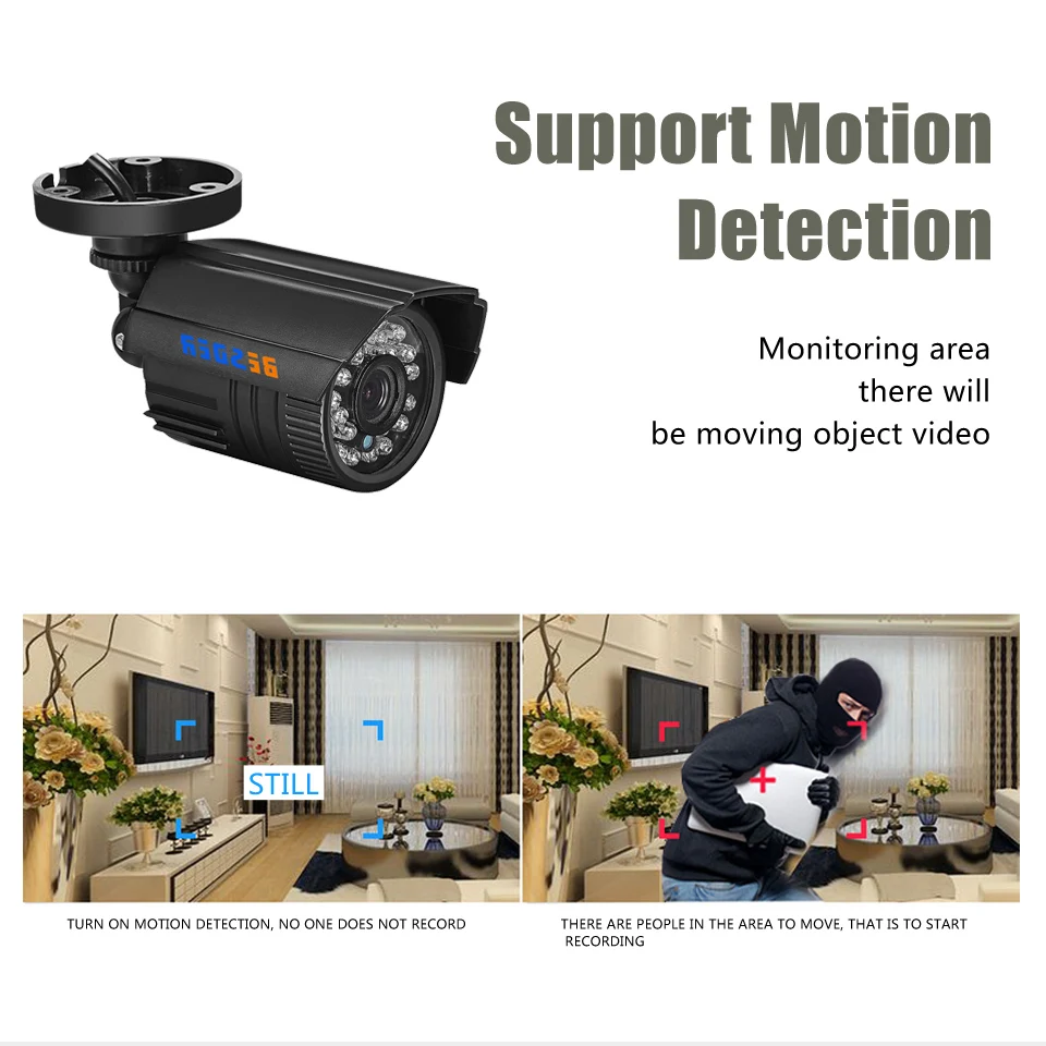 Besder 48 В PoE HD 720 P IP Камера Пуля Мобильный просмотра ИК Ночное видение 1 МП P2P