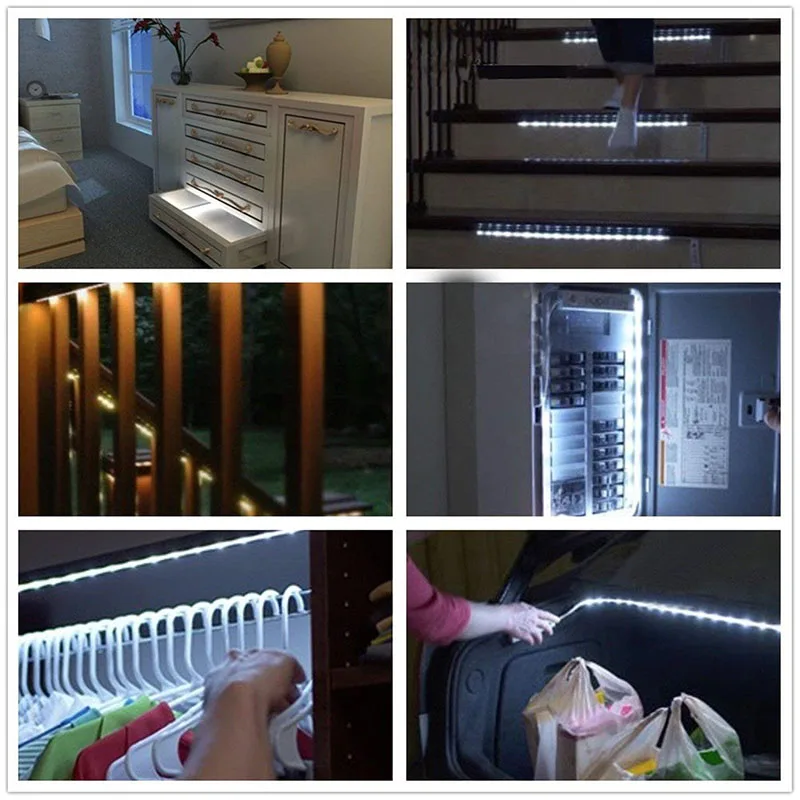 HKZZI светодиодный светильник для человеческого тела двухрежимный спортивный