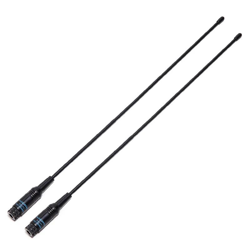 2 шт. Nagoya NA 771 SMA Male Двухдиапазонная VHF/UHF 144/430MHz Антенна для Baofeng TYT Wonxun Walkie Talkie Ham