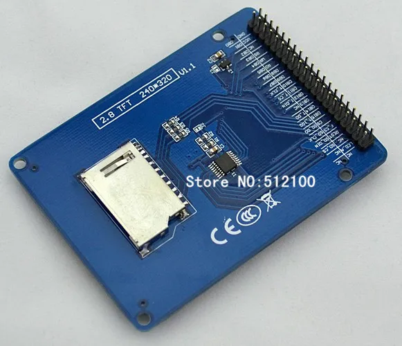 3 шт. 2.8 дюймов TFT LCD сенсорный экран жк-модуль ILI9325 В регулятор SD карта прикоснитесь