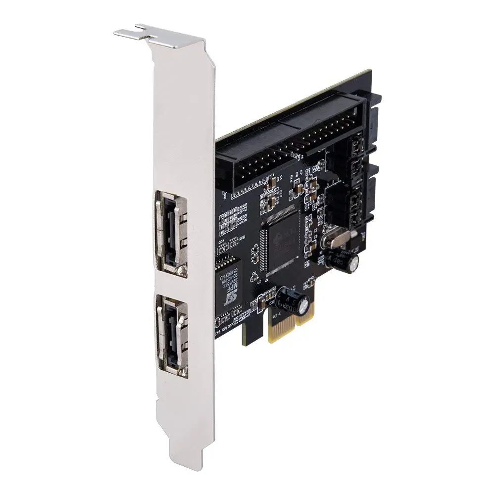 Расширительная карта Raid контроллера PCIe 2 SATA или x eSATA 1 IDE Внутренний PCI Express на 0 и