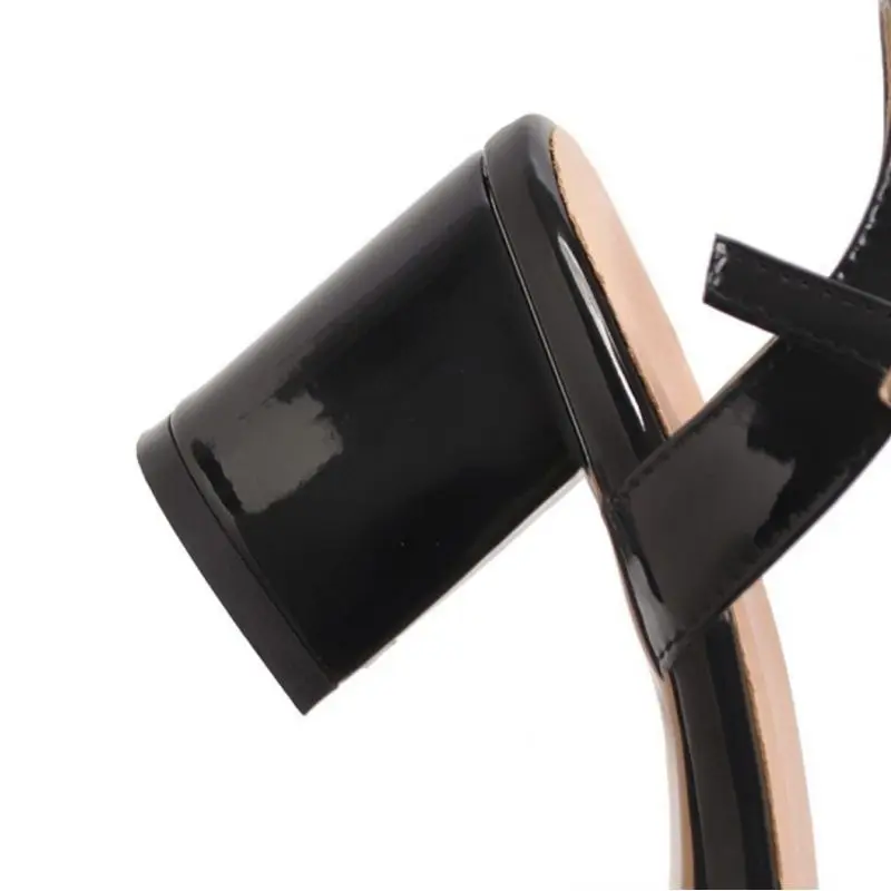 ZALAVOR/женские босоножки на высоком каблуке женские с пряжкой открытым носком