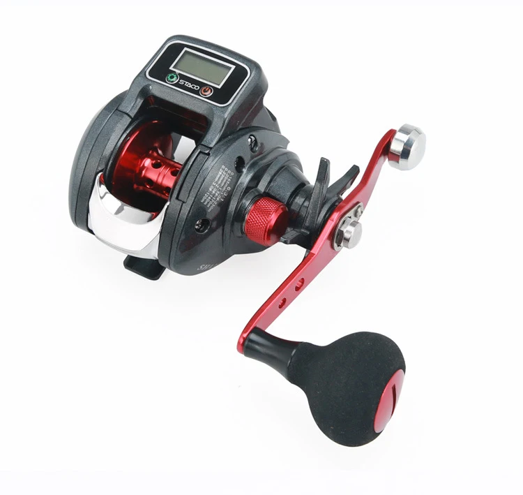 13+1 Ball Bearing Left / Right Fishing Reel with Digital Dis