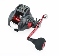 131 ball bearing left right fishing reel with digital display baitcasting line counter 6 31 casting reel fishing gear lun004