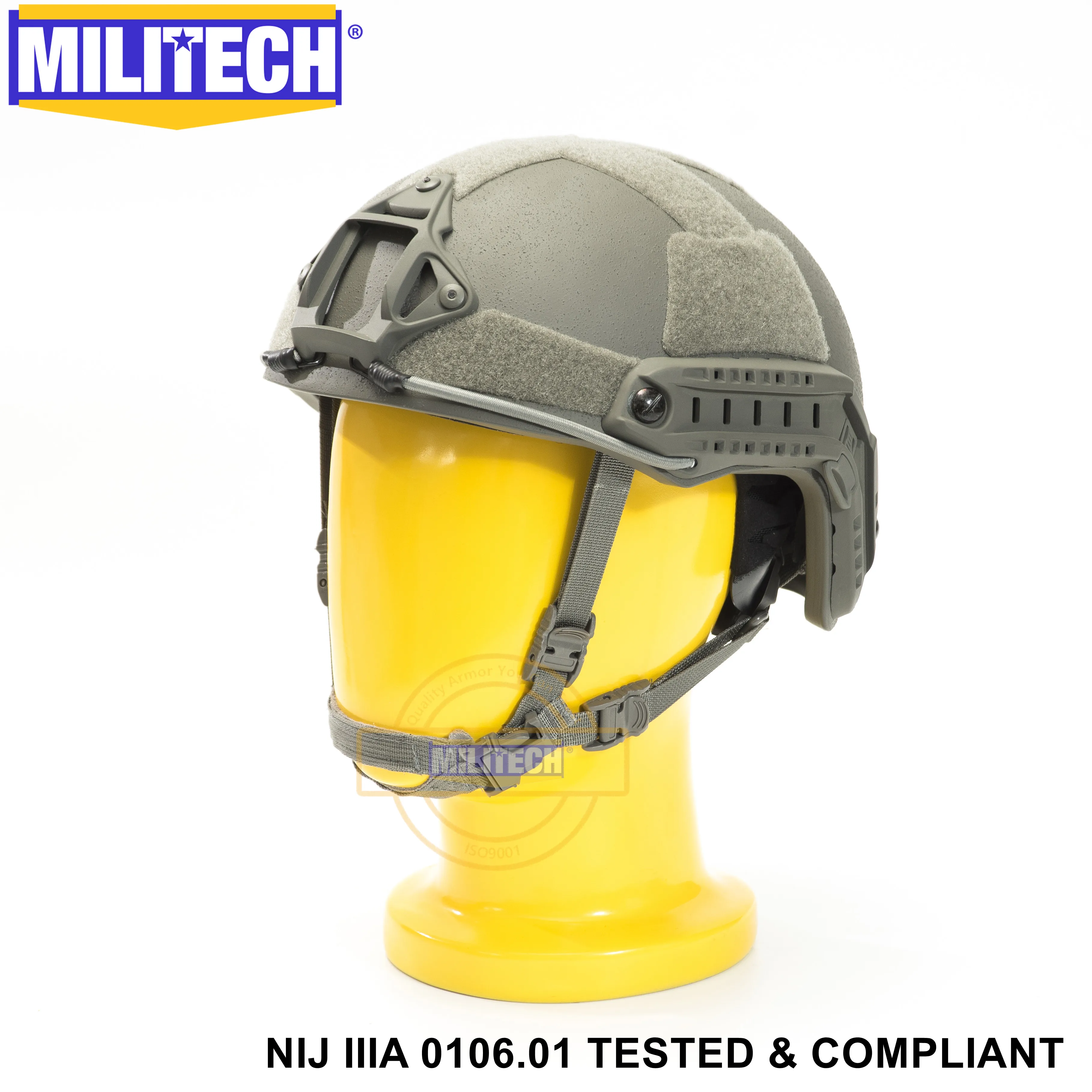 MILITECH Листва Зеленый FG OCC лайнер набор NIJ IIIA Быстрый пуленепробиваемый шлем и