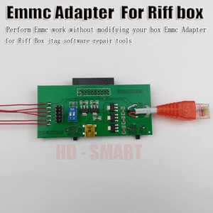 2020 новая работа eMMC, без изменения вашей коробки EMMC адаптер для Riff box jtag Инструменты для ремонта программного обеспечения