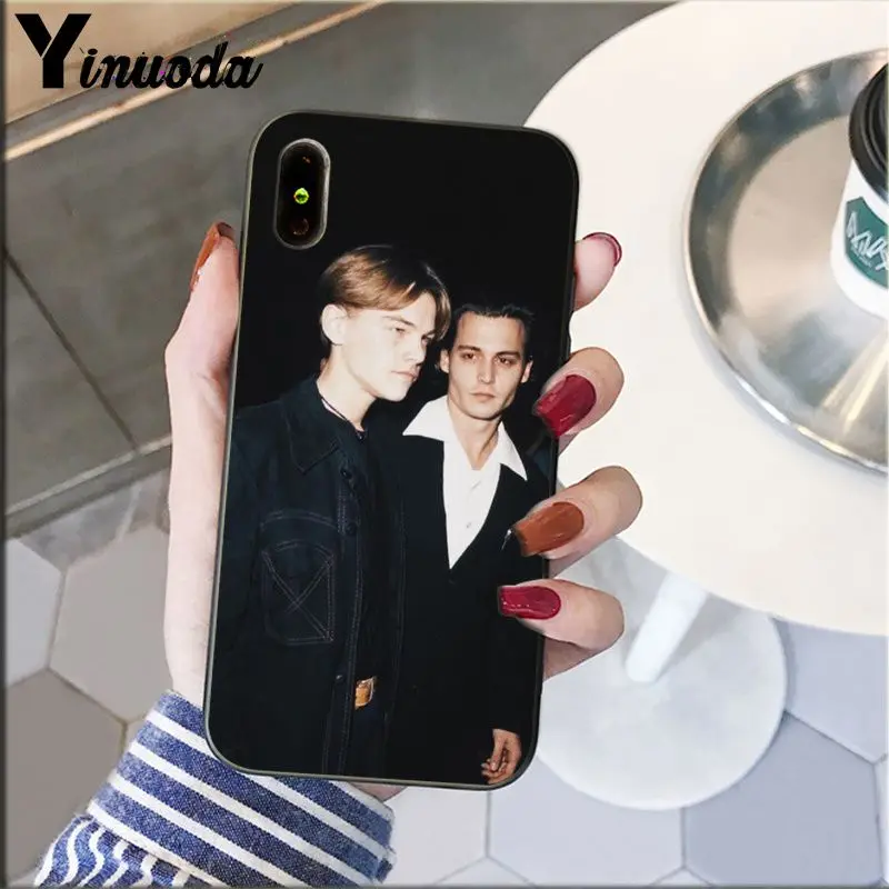 Yinuoda Джонни Деппом покупателей высококачественный чехол для телефона Apple iPhone 8 7 6