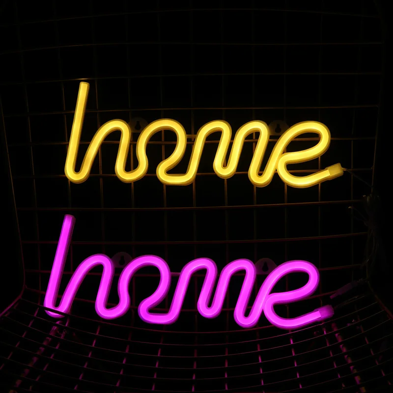 Hohappyme неоновые вывески для комнаты INS Домашний Светильник Настенные светильники для спальни декоративные тарелки домашний декор 35x12,5x2 см