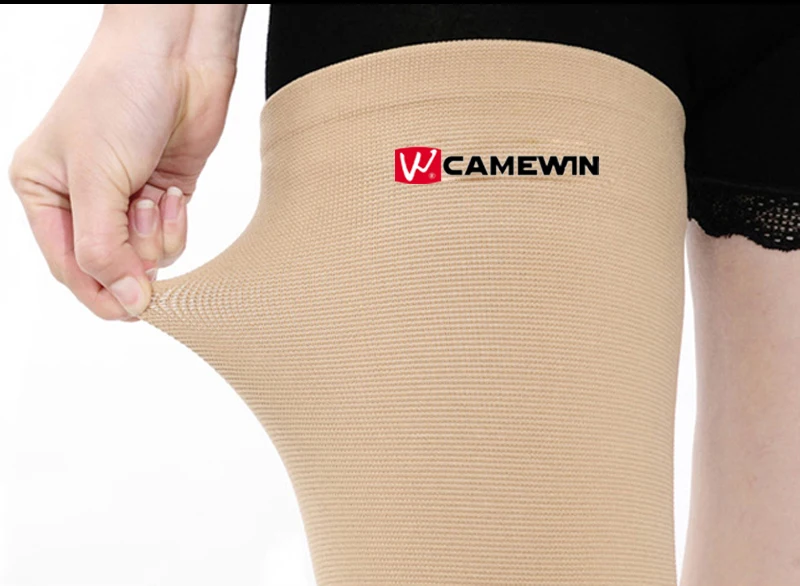CAMEWIN 1 шт. гетры нейлон дышащая эластичность колена протектор для велоспорта баскетбол бадминтон бег бедра поддерживает