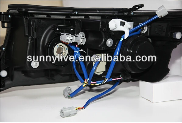 2008 2013 год для Land Cruiser LC200 FJ200 светодиодный налобный фонарь Chrome корпус oem|lamp housing|led