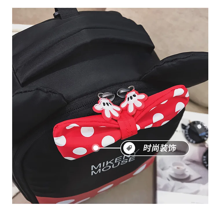 Disney Микки Маус мультфильм мини дети анти-потери Рюкзак девочка сумка для мальчика плечо Детская сумка для хранения школа детский сад