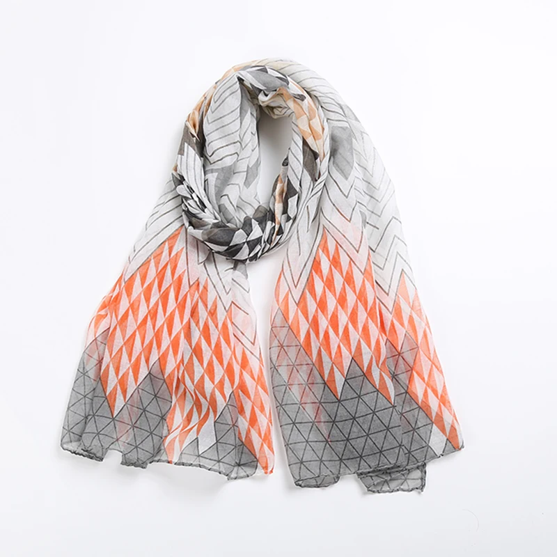 Элегантный качественный шарф для женщин Весна Осень Новый сращивающийся