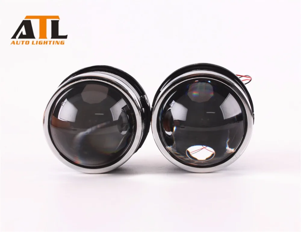ACCURATION 2 шт 3 0 дюймов HID Биксеноновые противотуманные линзы для проектора с базой