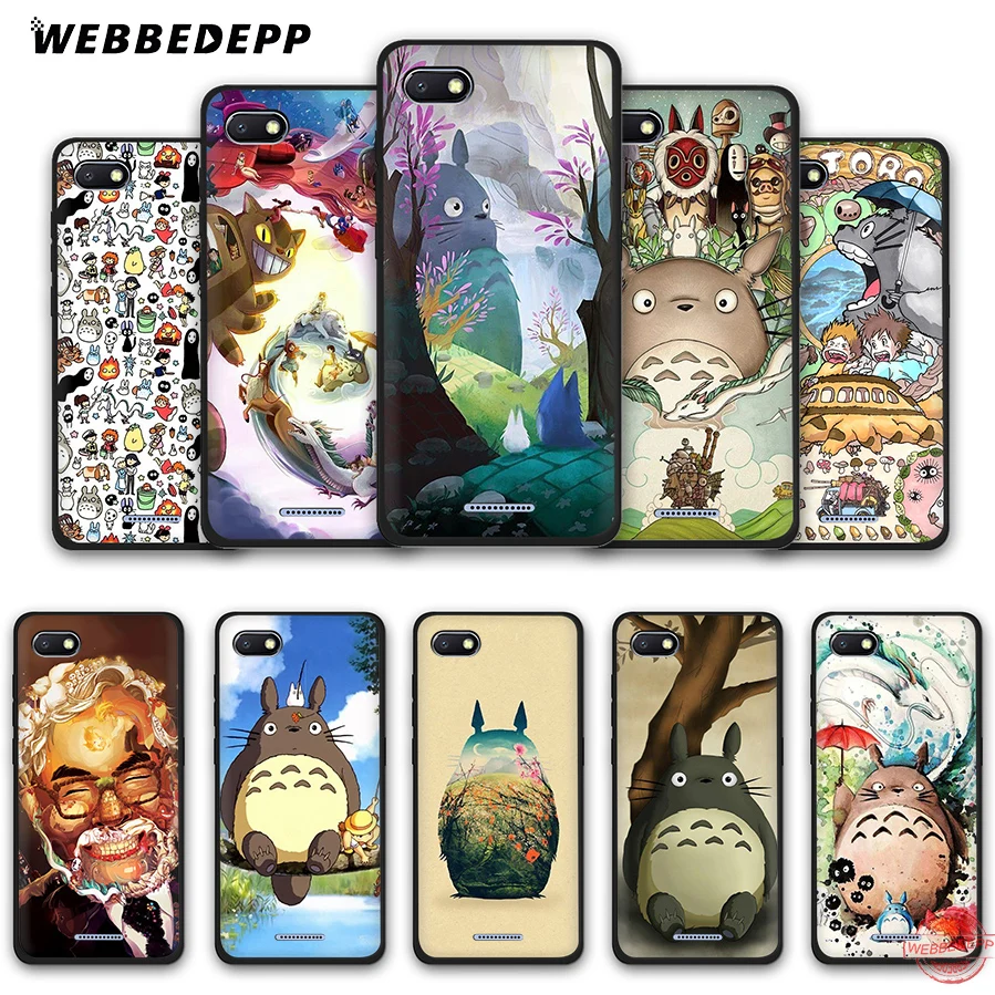 WEBBEDEPP Allons y Totoro мягкий чехол для телефона Redmi Note 8 7 6 5 Pro 4A 5A 6A 4X Plus S2 Go | Мобильные
